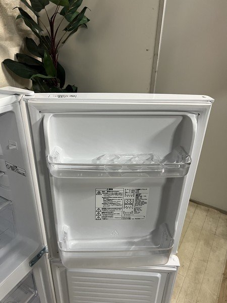 綺麗【NITORI/ニトリ 2ドア冷蔵庫 NTR-106 Nグラシア WH 106L 21年購入