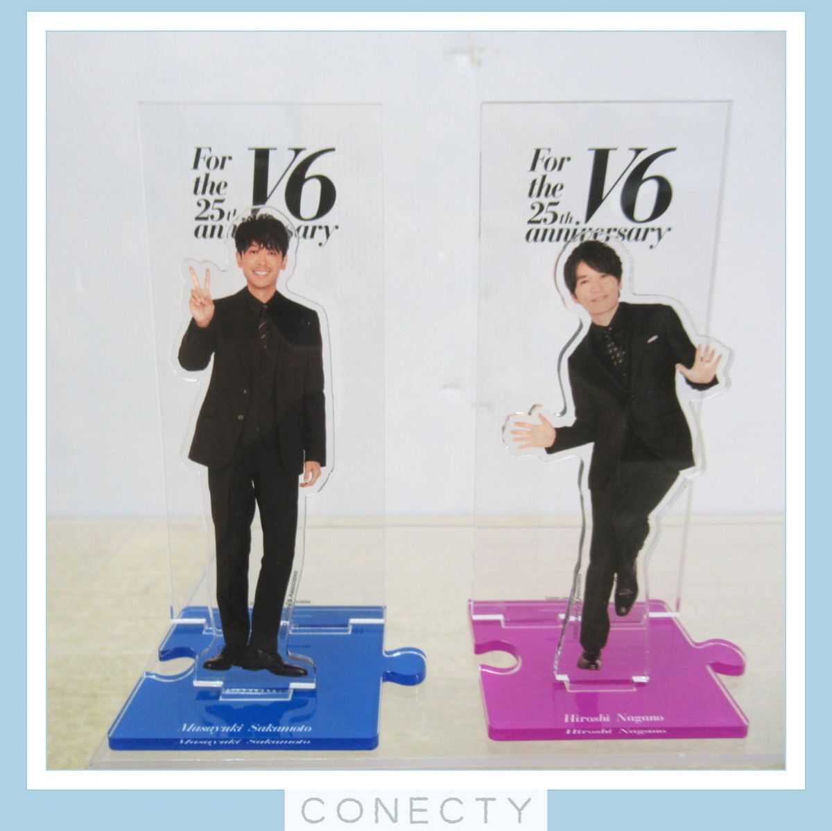 V6 アクリルスタンド V6 For the 25th anniversary 6点☆全種/コンプ