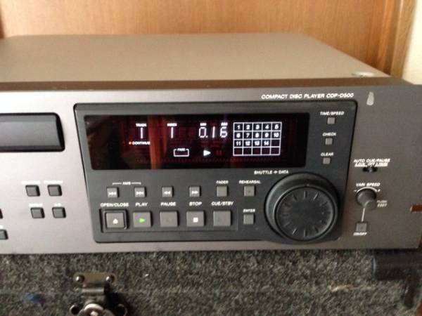 SONY 業務用 SONY CDプレーヤー CDP-D500 ジャンク CDP-D500 SONY 業務 
