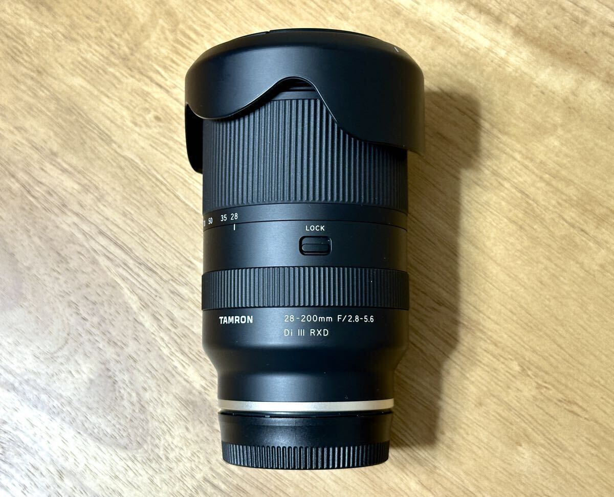 超美品TAMRONタムロン 28-200mm F2.8-5.6 Di III RXD ソニーE & K&F 