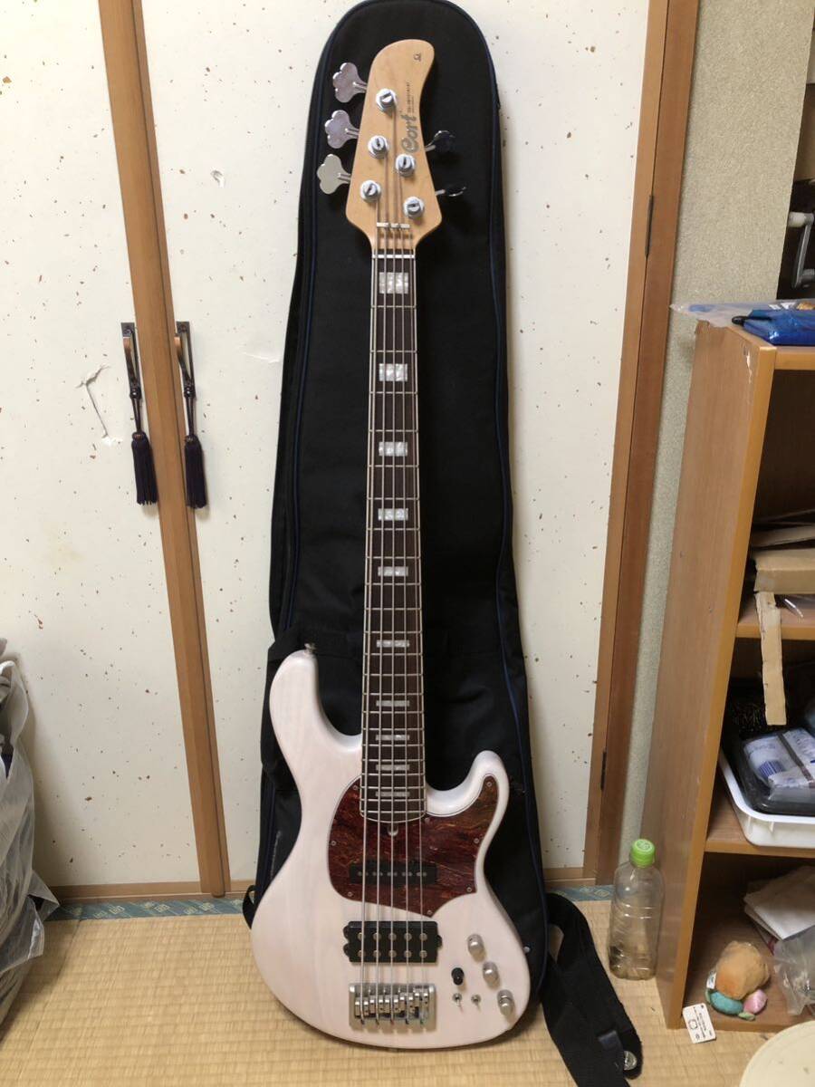 中古 Cort GB75 5弦ベース コルト コート アクティブ(エレキベース本体