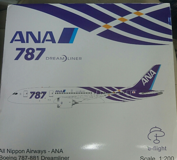 絶版JC wing1/200 ANAボーイング 787-8 JA801A 特別塗装 NH20168 1