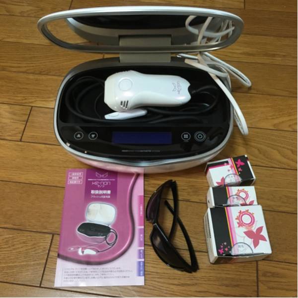 ケノン Kenon 脱毛器 Ver.4.1 201407購入 カートリッジ付き