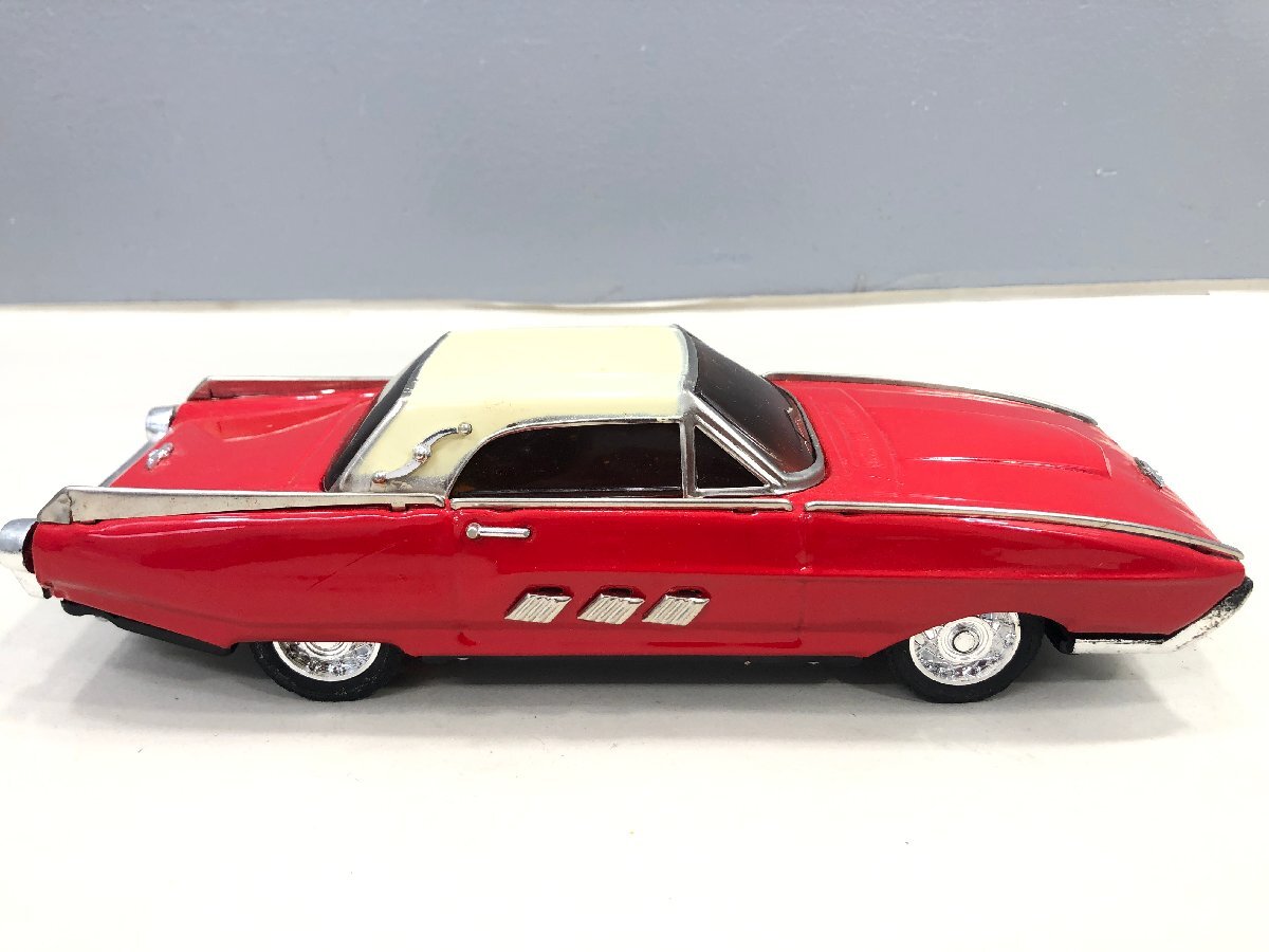 〇MF203 SEDAN THE 50-60s COLLECTION 外箱付き レッド セダン ブリキ