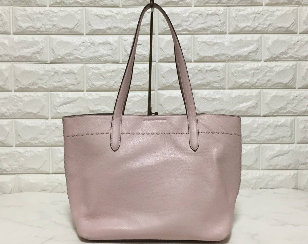 コールハーン/COLE HAANレザートートバッグ/肩掛けBAG☆ピンク/I 