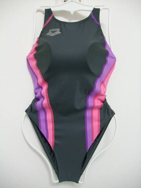 アリーナ 競泳水着 ハイレグ nux 強光沢 廃盤レア 美品 L アリーナ