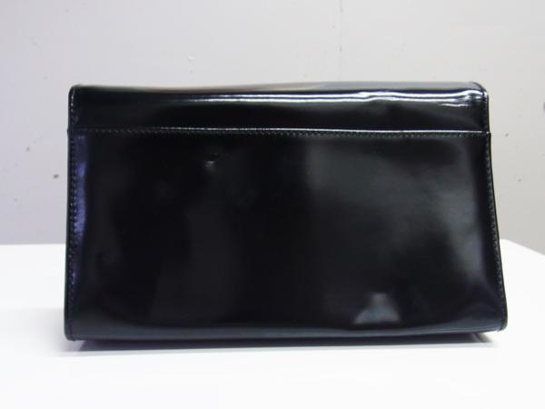 1円　美品　フェラガモ　ガンチーニ　チェーンショルダー　黒