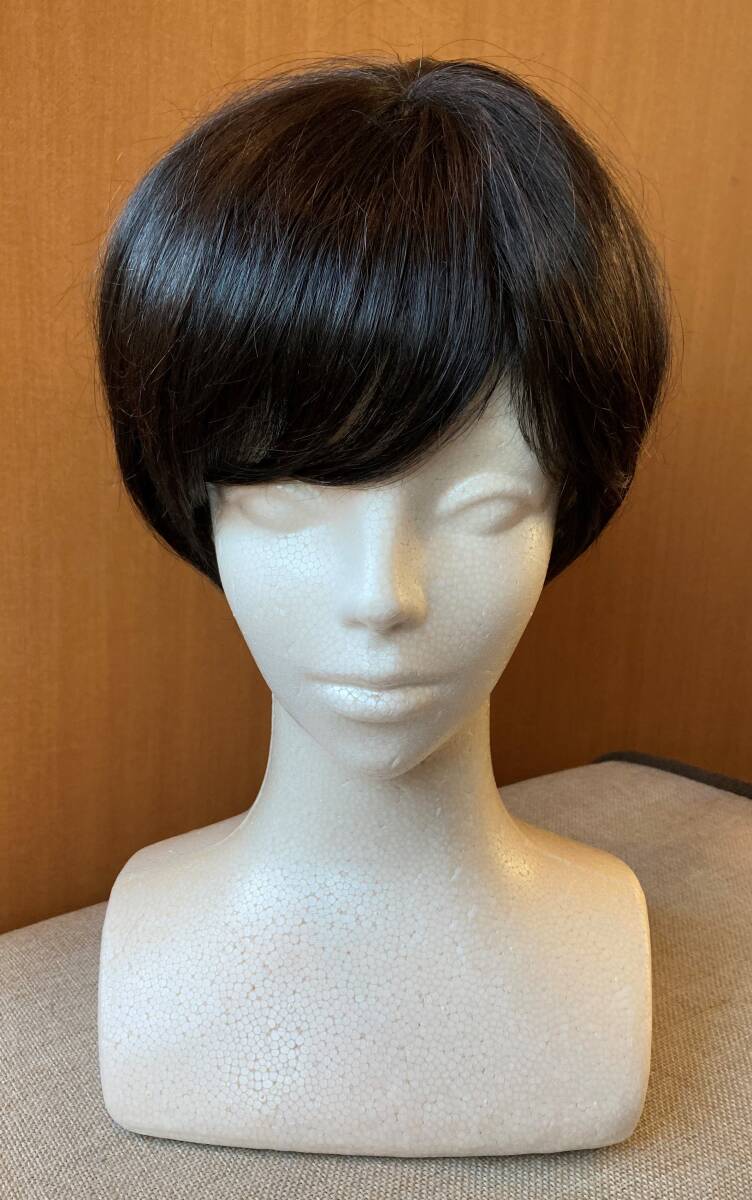 未使用！銀座サロン KAZUE WIG フェミニンショート ダークブラウン