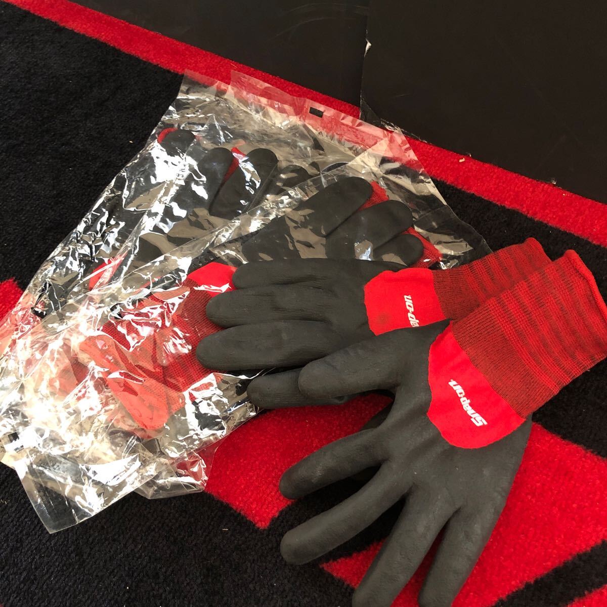 スナップオン ワークグローブ ゴム手袋 サイズL 3セット Snap-on 新品