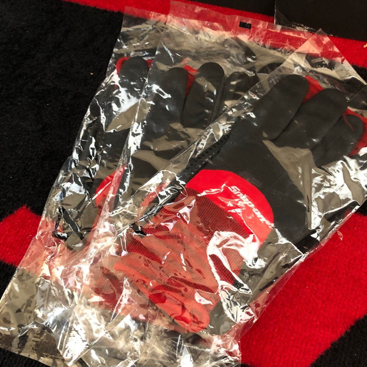 SMAP ゴム手袋　ARE YOU SMAP？ スナップオン ワークグローブ ゴム手袋 サイズL 3セット Snap-on 新品