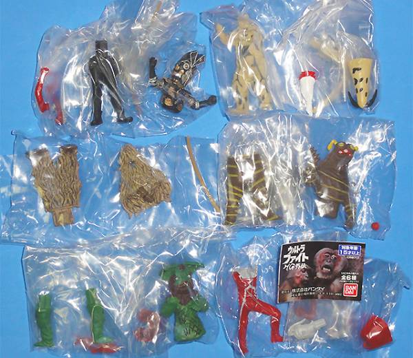 HG外伝 ウルトラファイト レア入 全6種 エレキング バルタン星人