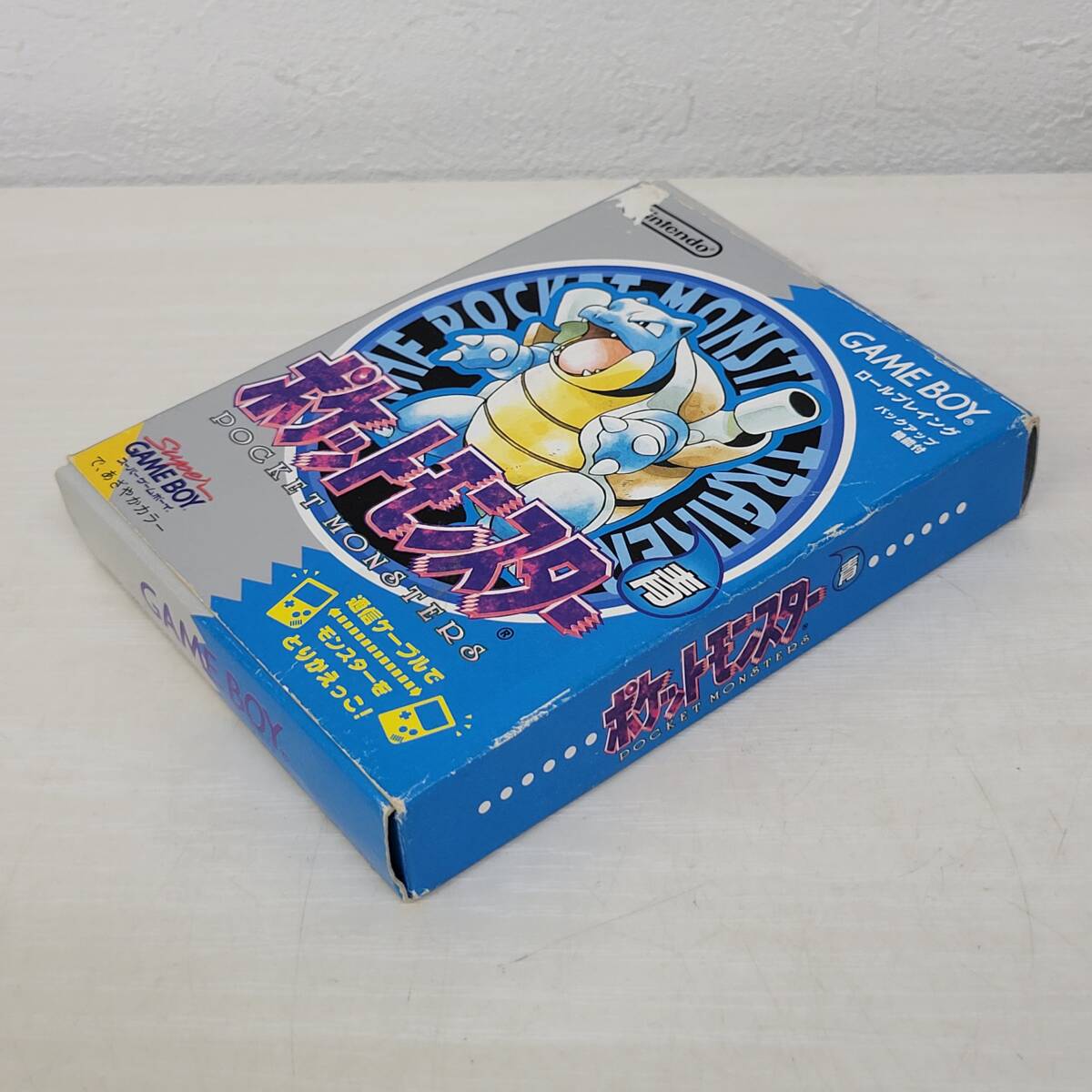 0523-230□ゲームボーイ GB カセット ポケットモンスター 青 ポケモン