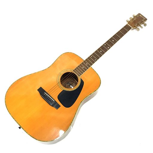 Morris MD-515 アコースティックギター 1980年代 ケース付 モーリス MD-515 アコースティックギター ナチュラル 弦楽器 ハード