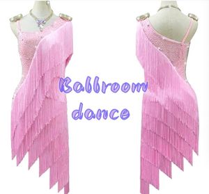 社交ダンスドレス　社交ダンス衣装/ ラテンドレス/ラテンS～XL　 RD031