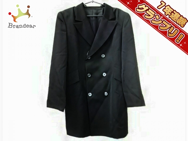 ワイズ コート s レディース 美品 黒 ロング丈 Y's