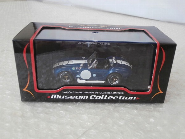 京商 1/43 シェルビー コブラ 427 S/C ブルー /ミニカー[梱0.1]