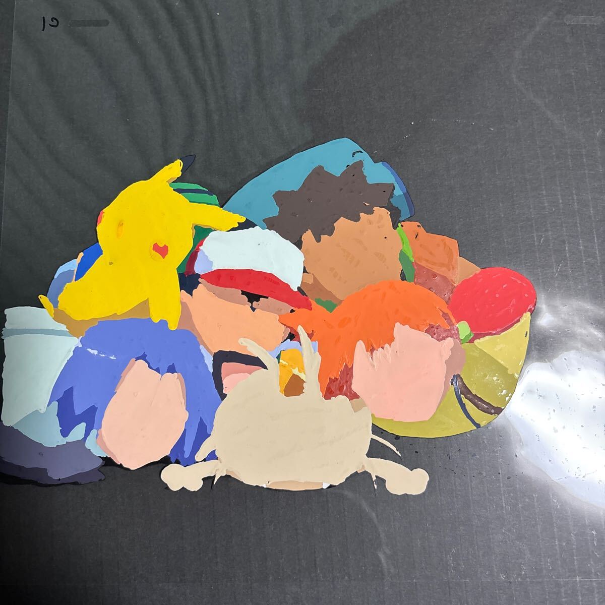 美品 ポケットモンスター 無印アニメ POCKETMONSTERS 直筆絵 原画 動画