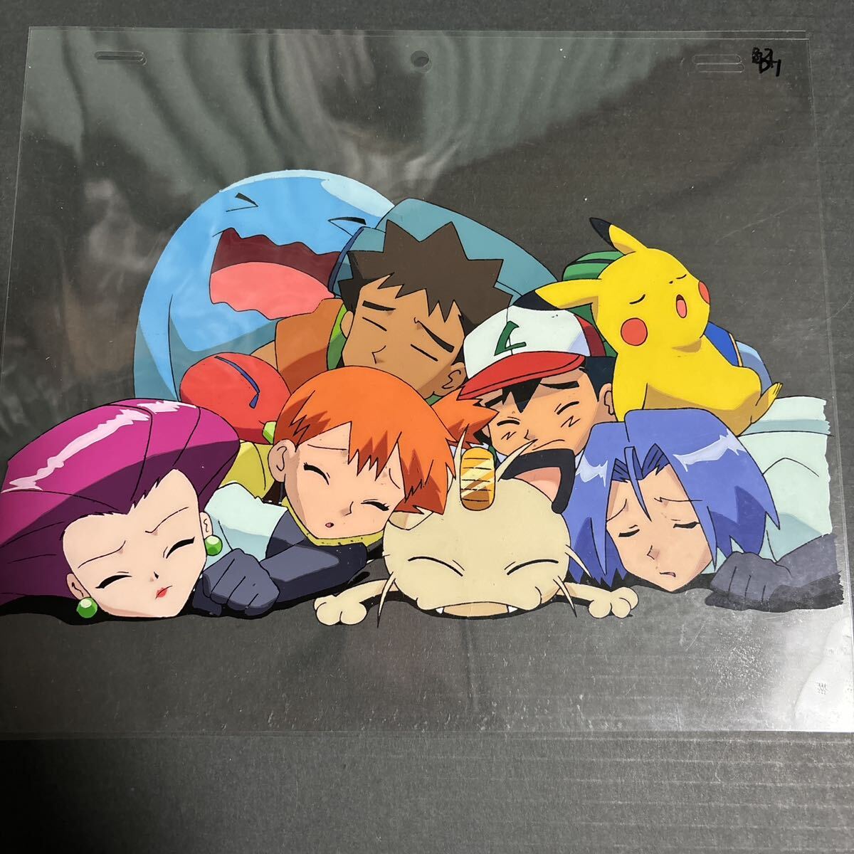 美品 ポケットモンスター 無印アニメ POCKETMONSTERS 直筆絵 原画 動画