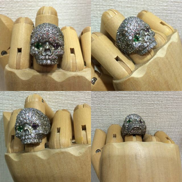 今日だけ値下☆キムタク がSMAPライブで見た KLIMT スカルリング