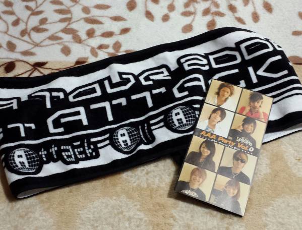 レア★AAA1stTOUR公式スポーツタオル★vol.0会報2点セット