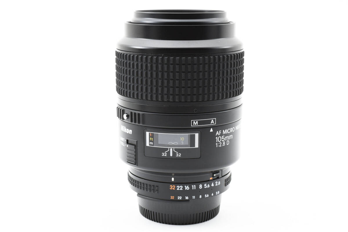 【美品/作例】Nikon AF Micro Nikkor 105mm f/2.8 D IF AF ニコン ニッコール マクロ AF 一眼レフ カメラ レンズ ポーチ キャップ他付き_4