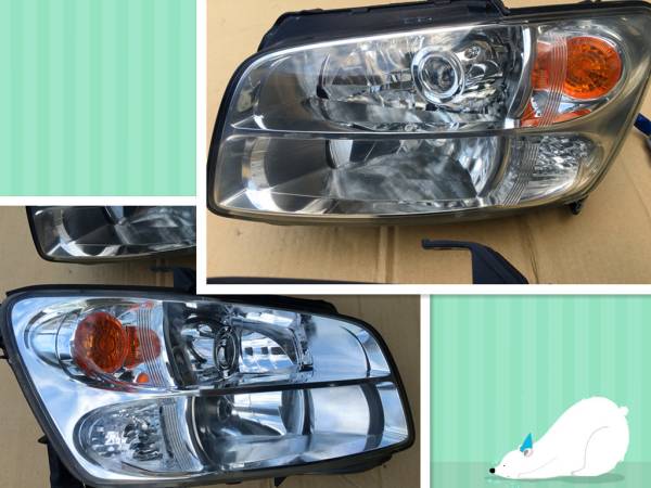 純正 M35 ステージア 後期 HID ヘッドライト 左側 100-63782