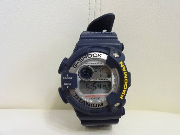 希少　CASIO G-SHOCK フロッグマン DW-9900　青　frogman