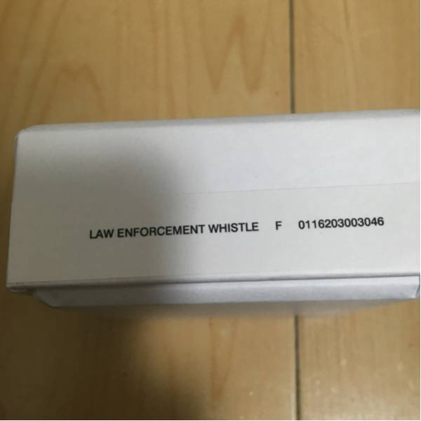 VISVIM LAW ENFORCEMENT WHISTLE ホイッスル necklace
