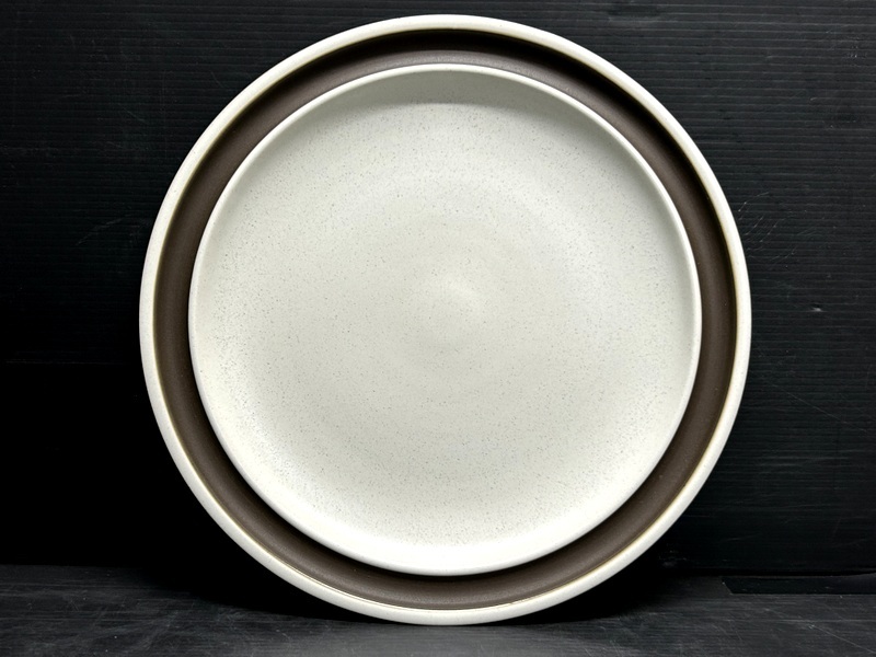 微美品 たち吉 Adam&Eve アダム&イヴ ミート皿 5客 デザイン/S.ダミアニ パスタ皿/中皿洋食器/年代物/ヴィンテージ_3