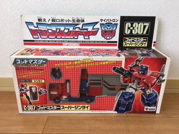 箱付当時物】タカラ C-307 スーパー ジンライ 希少 箱付当時物】タカラ