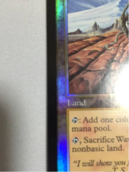 MTG 不毛の大地 foil トレーディングカードゲーム Magic: The