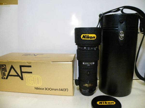 新同品☆ Nikon ニコン AF ED NIKKOR 300mm F4 （IF） ○全体にとても