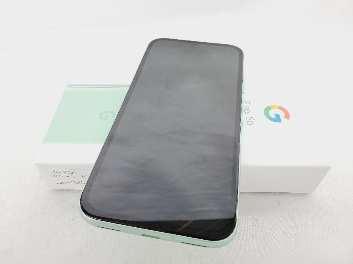 美品】SIMフリー スマートフォン Google Pixel 8a 128GB G576D Aloe 