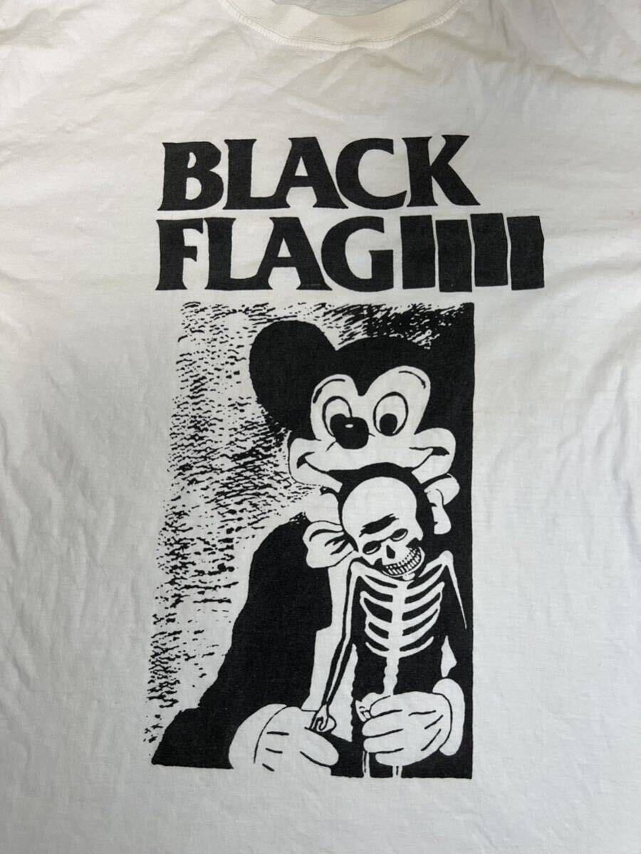 Black Flag ブラックフラッグ Tシャツ フガジ fugazi haagen dazs 野村