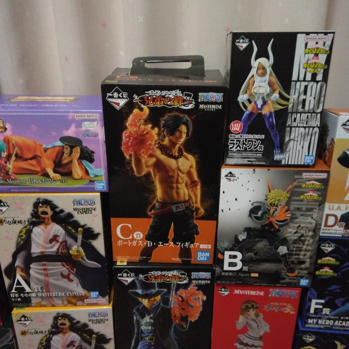 18体 一番くじ ワンピース 兄弟の絆 サボ D賞 ルフィ A賞 ゾロ ヒロアカ 僕のヒーローアカデミア ラストワン 等 フィギュア まとめ売り_3