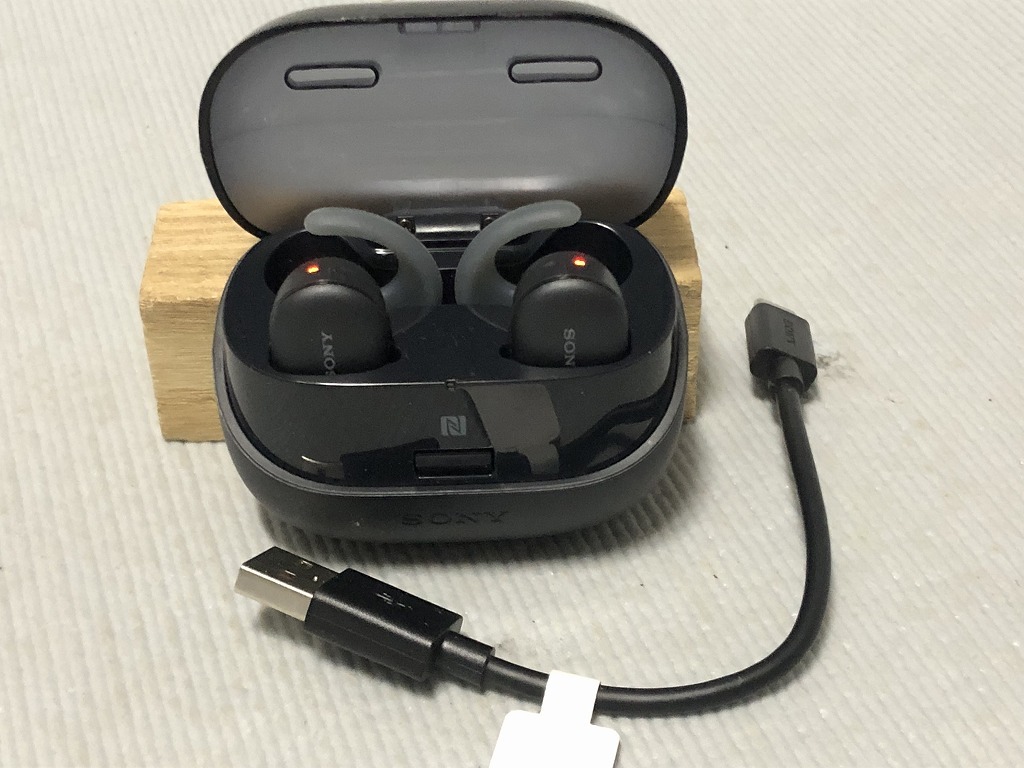 SONY イヤホン WF-SP900 BC-WFSP900 ワイヤレスイヤホン　充電ケース付_1