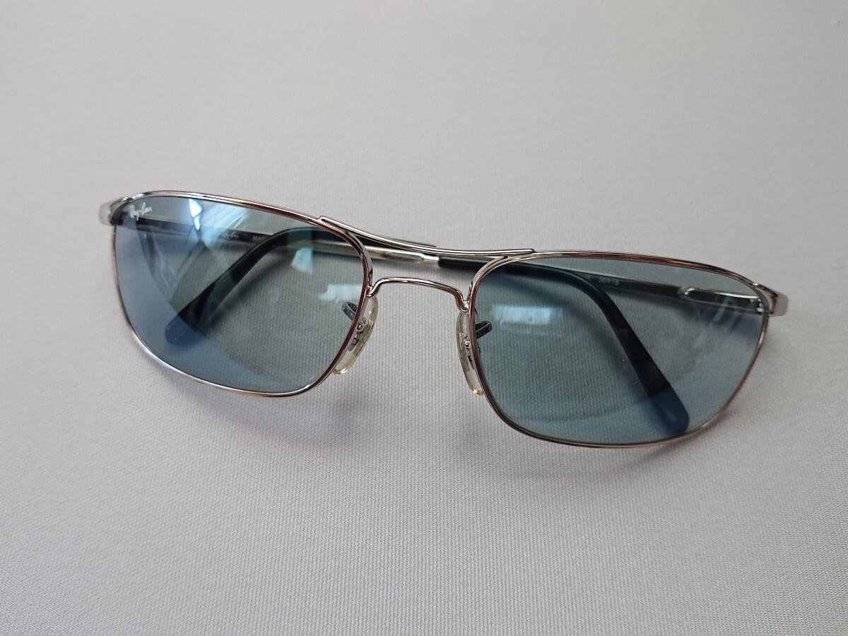 Ray-Ban レイバン RAPTOR ラプター RB3132 003/46 56 18 シルバーフレーム ブルーレンズ(サングラス)|売買さ ...