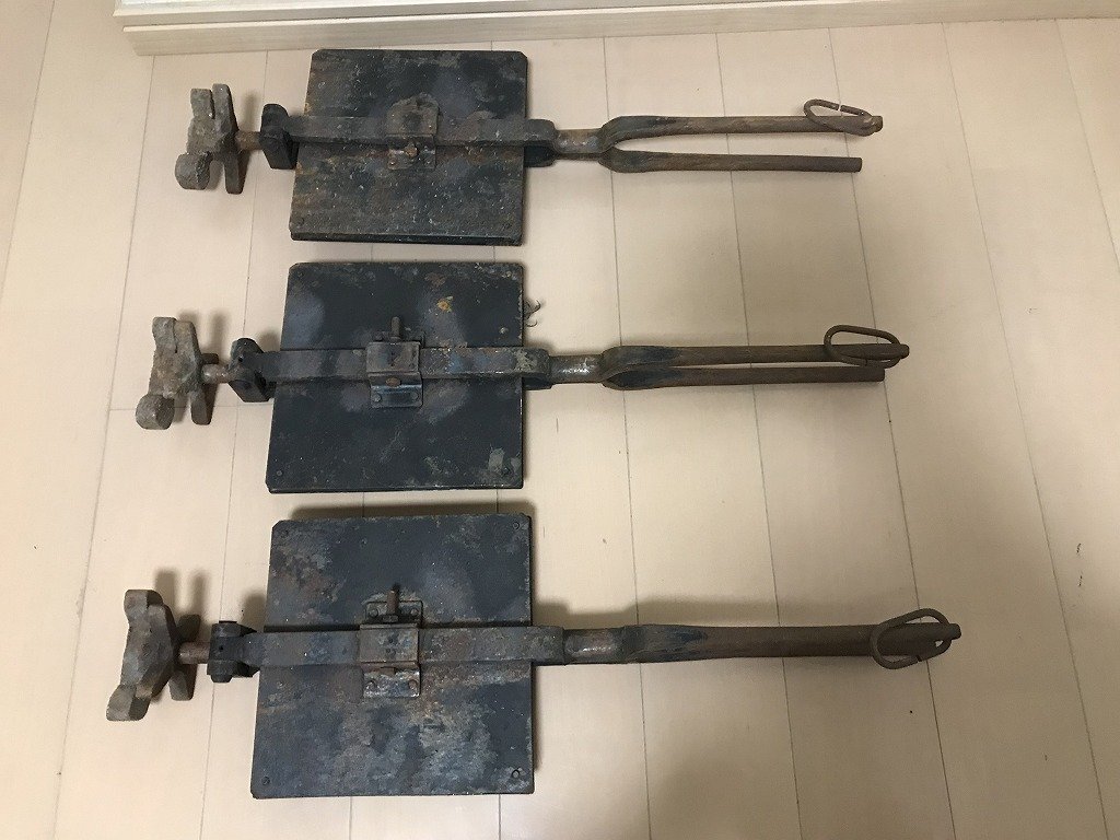 ☆【現状渡し】 昭和時代 昭和レトロ 金型 焼印 お菓子 銘菓 煎餅