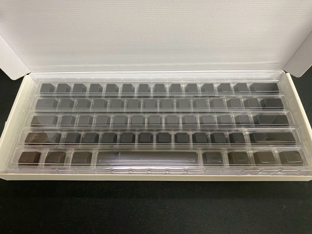 【使用僅か】CERAKEY V2 black keycaps キーキャップ　セラミック製　黒・無刻印_3