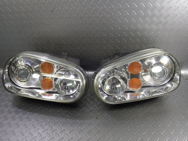100%新品，大人気 VW ワーゲン純正 ゴルフ4 Ⅳ 後期 HID ヘッドライト 左右(ヘッドライト)｜売買されたオークション情報、yahooの商品情報をアーカイブ公開 - オークファン フォルクスワーゲン用