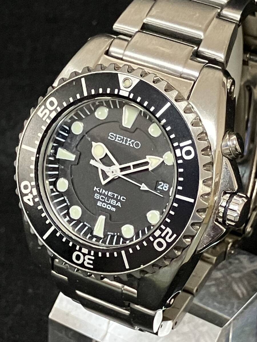 ▽ SEIKO セイコー プロスペックス キネティック スキューバー KINETIC