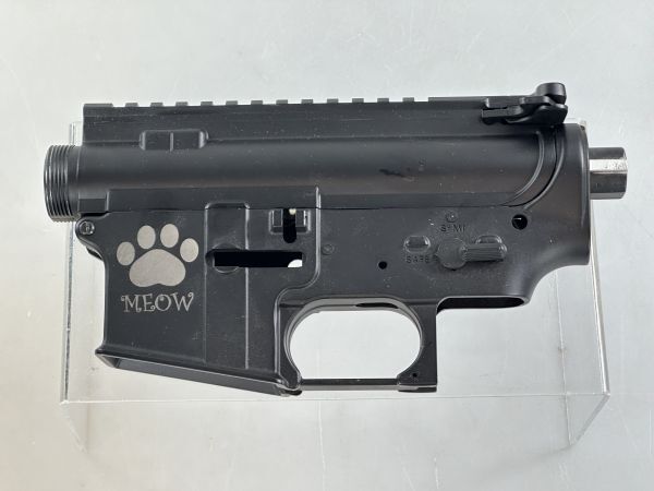 【JUNK SALE】肉球レシーバー スタンダード M4 電動ガン用 検）SR25 M4 海兵隊 米軍 M4 M4A1 CQB AR15 M16 SR16 SR47_1