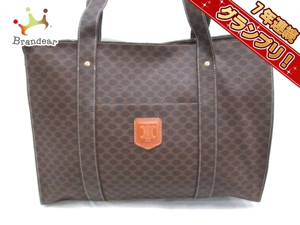 セリーヌ ショルダーバッグ マカダム柄 PVC(塩化ビニール)