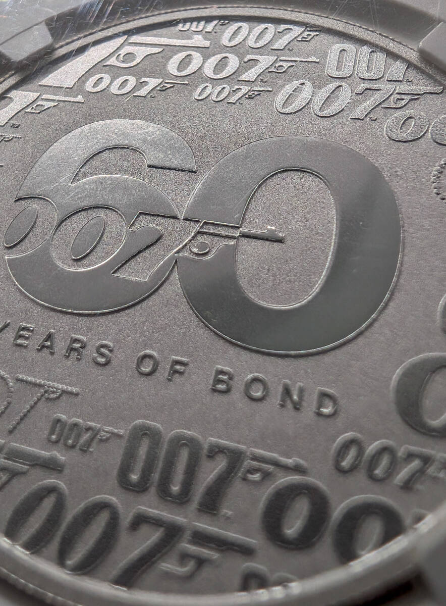 1円出品!☆007 ジェームズ ボンド 60周年記念☆2022年 ツバル NGC MS70