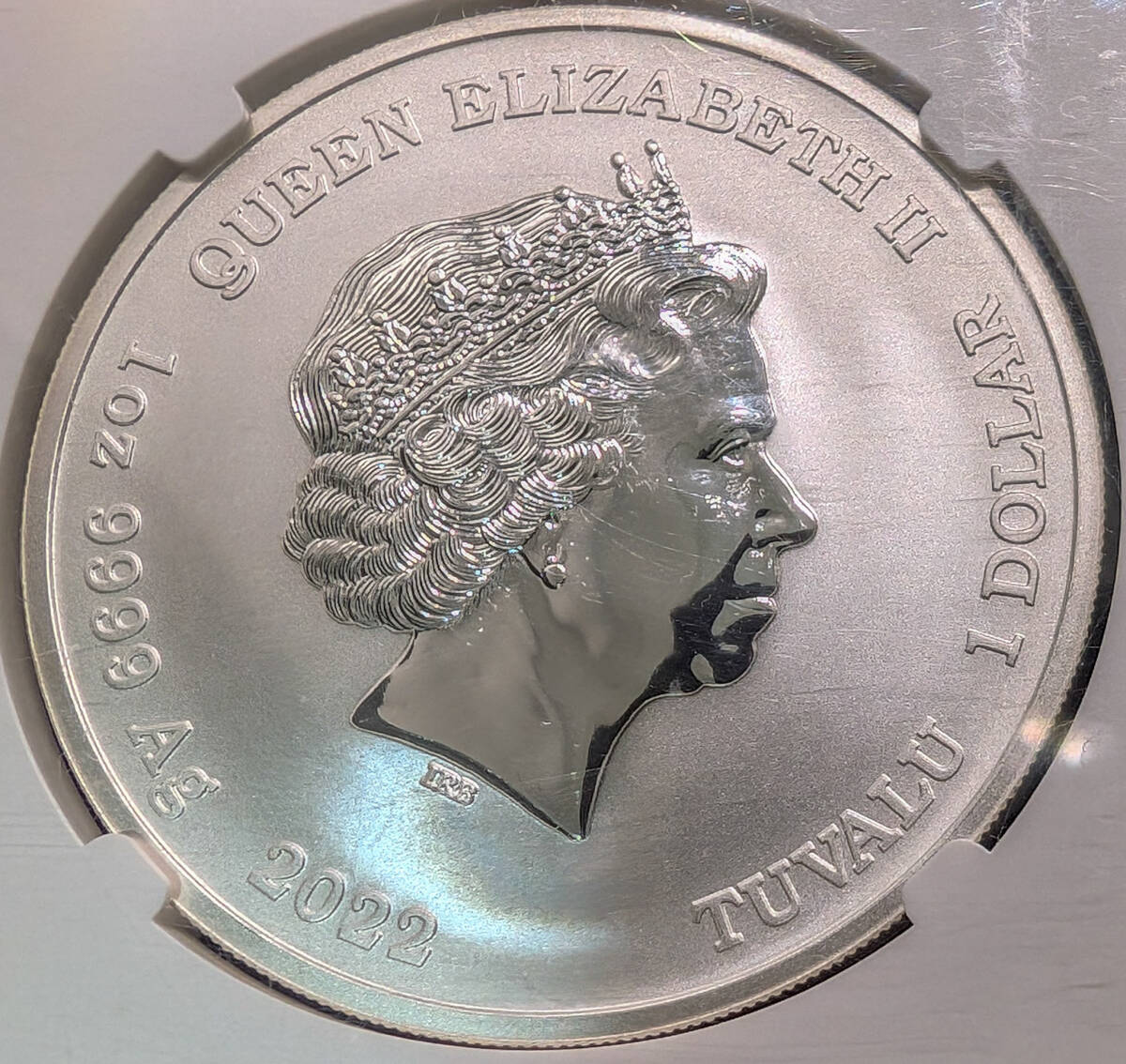 1円出品!☆007 ジェームズ ボンド 60周年記念☆2022年 ツバル NGC MS70