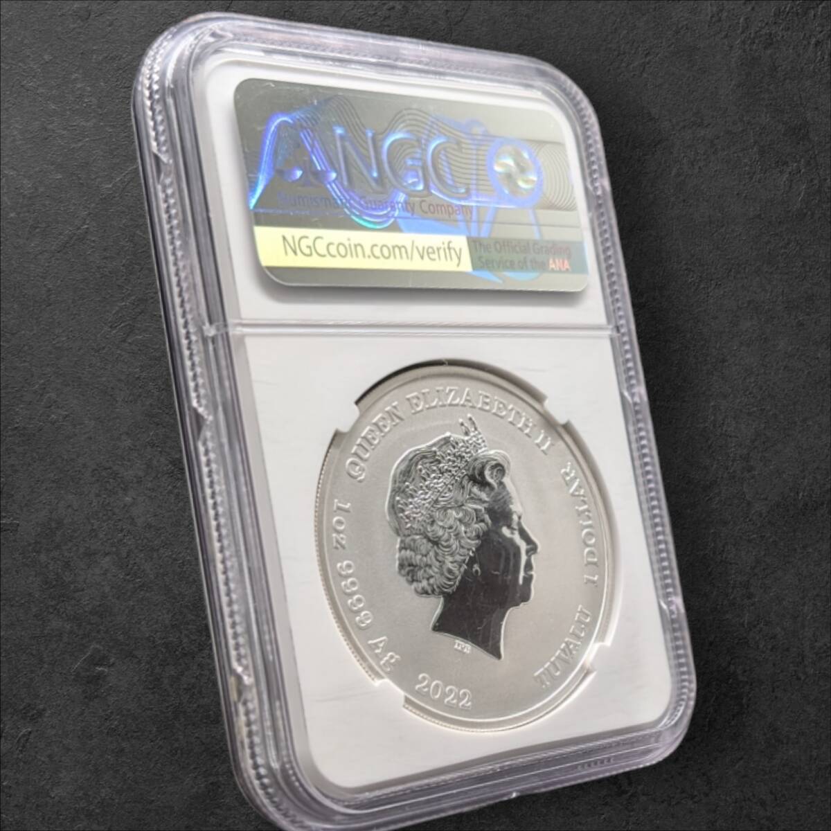 1円出品!☆007 ジェームズ ボンド 60周年記念☆2022年 ツバル NGC MS70