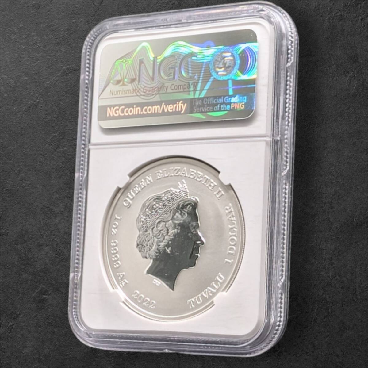 1円出品!☆007 ジェームズ ボンド 60周年記念☆2022年 ツバル NGC MS70