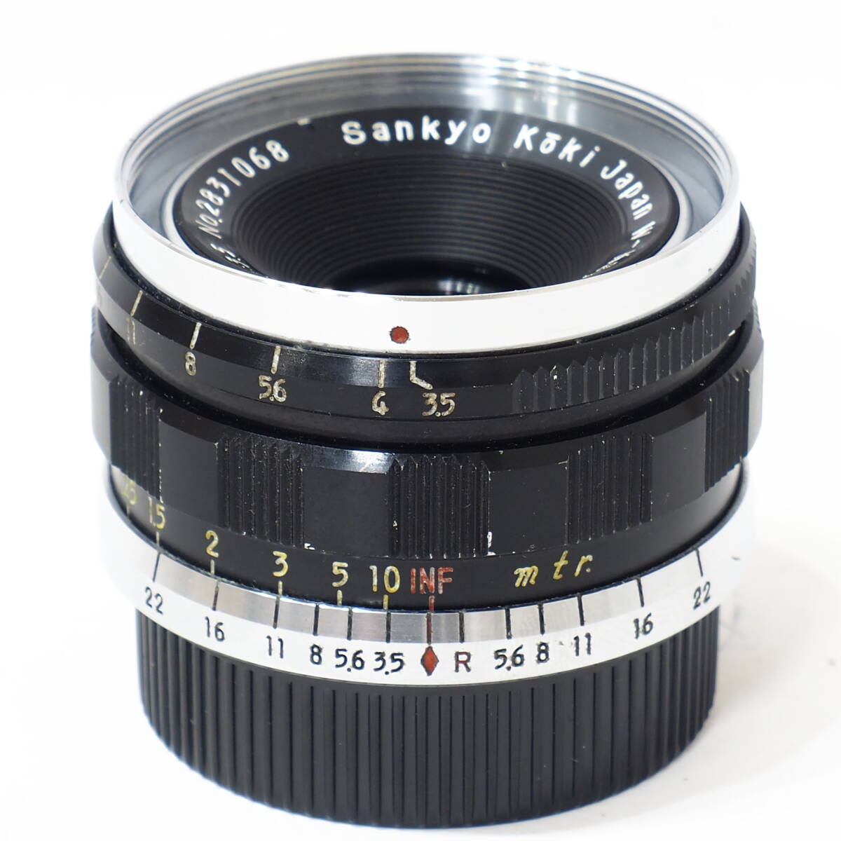 Objectif Sankyo Kohki W-Komura 35mm F/2.8 – Monture Leica (LTM) – Argentique – CLA Effectué