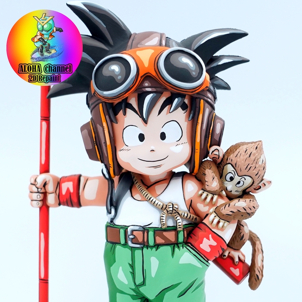 ドラゴンボール 孫悟空 少年期ver. フィギュア フルリペイント 2D 二