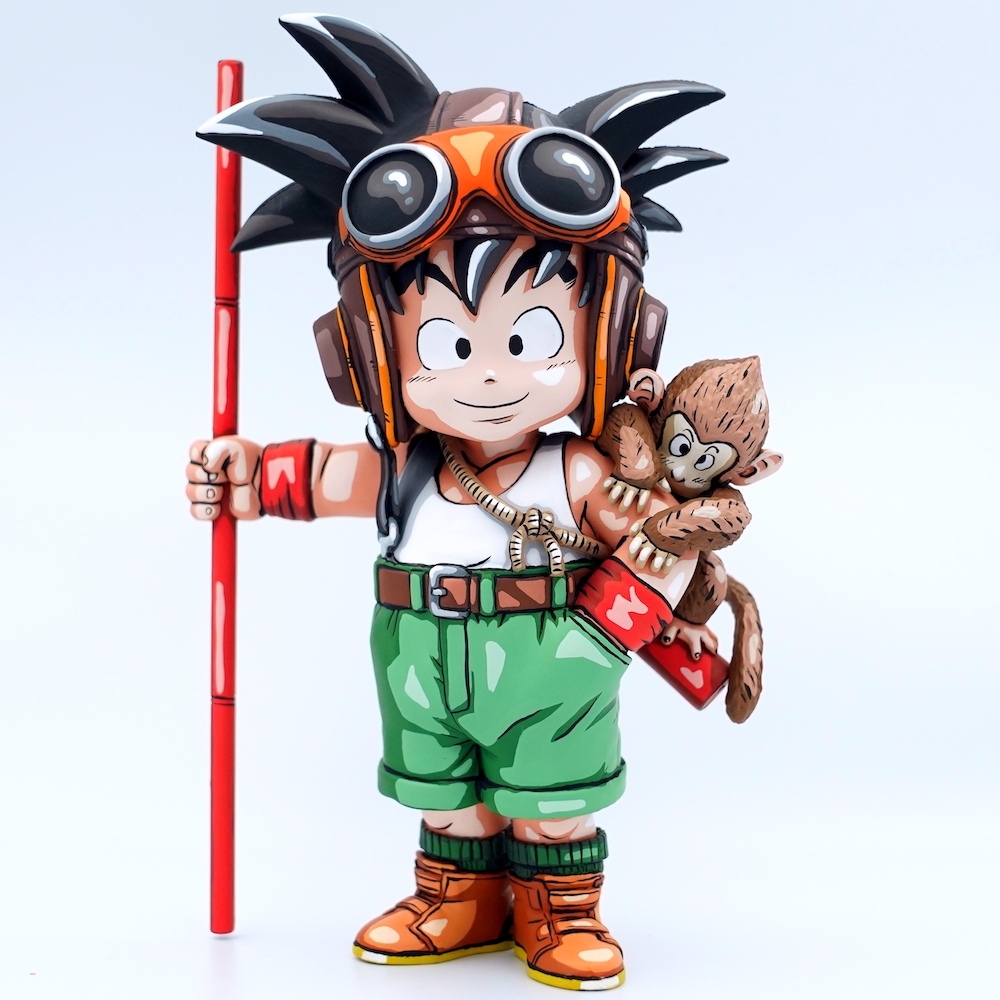 ドラゴンボール 孫悟空 少年期ver. フィギュア フルリペイント 2D 二